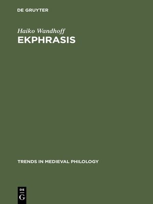 cover image of Ekphrasis